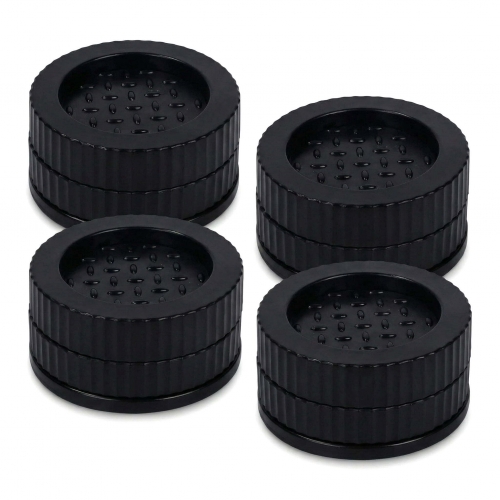 Takira Bed Risers Heavy-Duty Height-Adjustable,Round Design ,and Anti-Slip for Desk Legs,Sofa,Table.