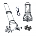Takira Stair Climbing Cart - Heavy Duty Hand Truck with Silent Wheels for Stairs & Flat Surfaces.